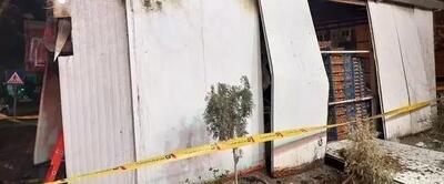  انفجار و آتش‌سوزی در خیابان پیروزی به علت نشت گاز