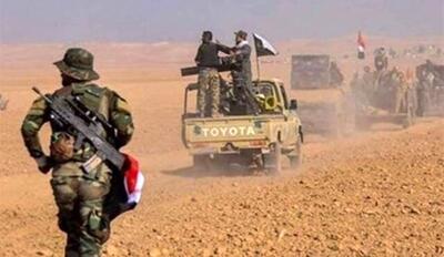  حملات ارتش و حشد الشعبی به مواضع تروریست‌های داعش در عراق
