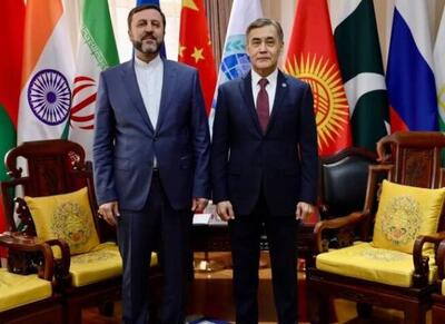  دیدار غریب‌آبادی با دبیرکل سازمان شانگهای در چین - اکونیوز