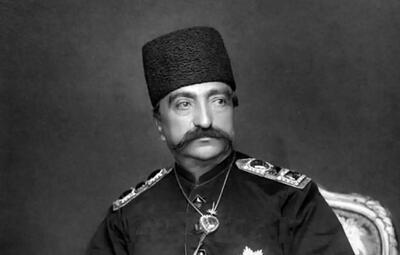  اولین سلفی ایران / ناصرالدین‌شاه در کاخ گلستان + عکس