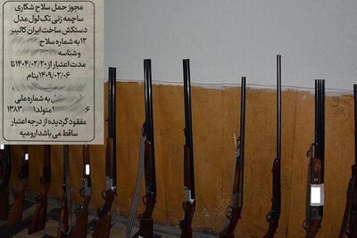افزایش آگهی‌های گم‌شدن «مجوز حمل سلاح» پس از حوادث دی