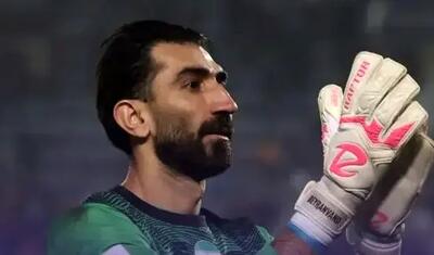  جا ماندن بیرانوند از کورس رقابت کلین‌شیت