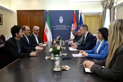  دیدار سفیر جدید ایران با وزیر امور خارجه صربستان