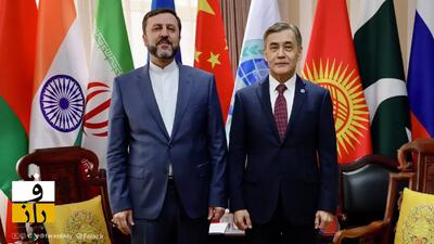  دیدار غریب‌ آبادی با دبیرکل شانگهای در پکن