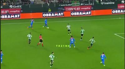  ویدئو: اولین حضور ستاره جدید اتلتیکو در شب برتری پرگل مقابل بتیس