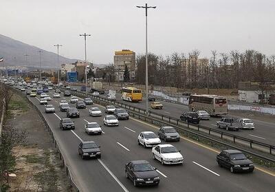  تردد روان در اکثر محورهای مواصلاتی ایران