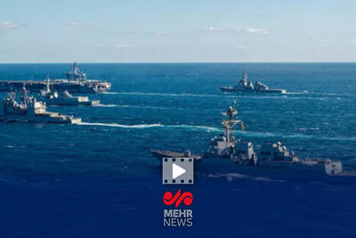  لحظه حمله آمریکا به یک قایق در اقیانوس آرام