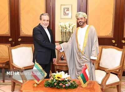  وزرای خارجه ایران و عمان دیدار کردند