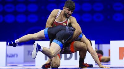  اسماعیلی نماینده ایران در پیکار‌های جهانی کشتی فرنگی شد - پارس فوتبال