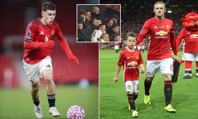  کای رونی در مسیر میراث پدر؛ قرارداد ۵۰ هزار پوندی شیاطین سرخ برای ستاره ۱۶ ساله - پارس فوتبال