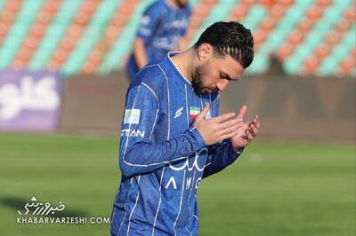  پوستر ویژه برای منیر الحدادی به مناسبت چهارصدمین بازی با پیراهن استقلال - پارس فوتبال