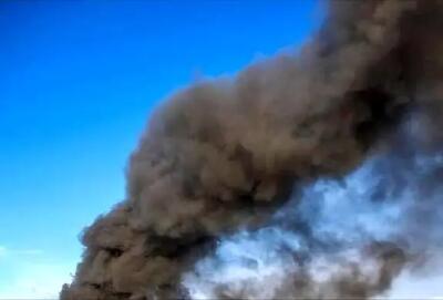  منشا دود و حریق در شرق تهران