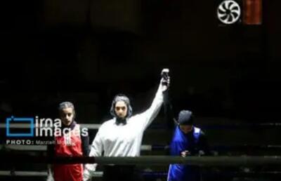  چند تصویر از بوکس دختران در تهران جلب توجه کرد