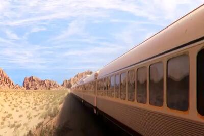  ساخت عربستان؛ عربا شم اقتصادی دارنا قطار گردشگری میسازن تو بیابوناشون ازش پول دربیارن