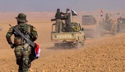  حملات ارتش و الحشد الشعبی علیه مواضع داعش در عراق