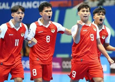  شگفتی فوتسال آسیا: اندونزی رقیب ایران در فینال شد!