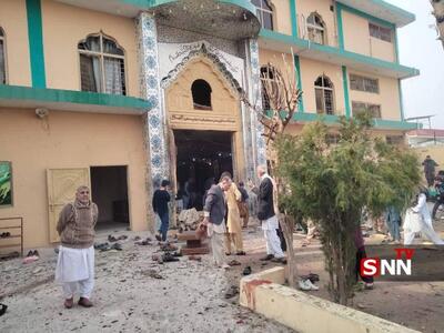  شهادت ۳۱ نفر در انفجار مسجد شیعیان در پاکستان + فیلم