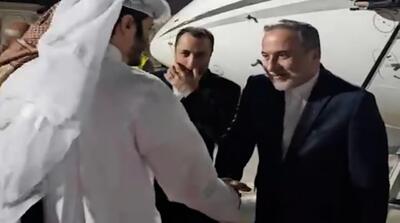  تصاویر سفر عراقچی به دوحه