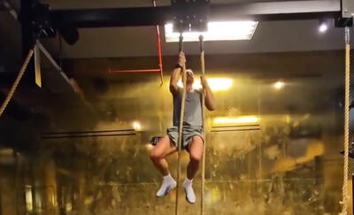  تمریناتی که زلاتان ابراهیموویچ در 44 سالگی انجام می‌دهد!