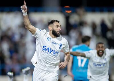  تاریخی: اولین گل بنزما با یک ضربه پشت پا