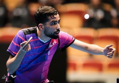  شکست پینگ‌پنگ‌باز ایرانی در مسابقات فیدر ترکیه