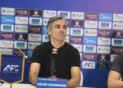  شمسایی: هیچ تیمی به اندازه ما تحت فشار نیست