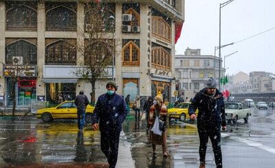  ورود سامانه بارشی از بعد از ظهر امروز به تهران