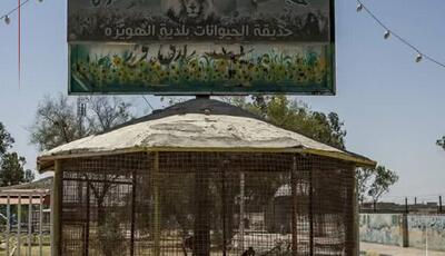  باغ وحش هویزه پلمب شد