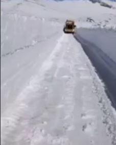  بارش ۳ متری برف در الیگودرز لرستان