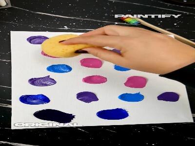  با دنیایی از رنگها یک نقاشی زیبا بکش