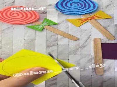  کاردستی‌های کاغذی یک هدیه زیبا برای دوستان تان