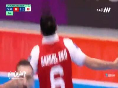  گل چهارم فوتسال اندونزی به ایران