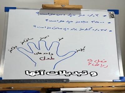  اینجوری تبدیل واحد رو  راحتتر یاد بگیر