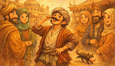  آن دُنبه را گربه برد!    