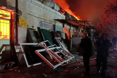  توضیح ارتش درباره آتش‌سوزی در یک پادگان تهران