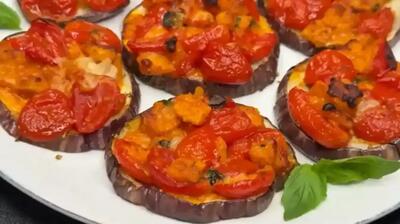  با یک بادمجان غذای ساده و خاص ایتالیایی درست کنید