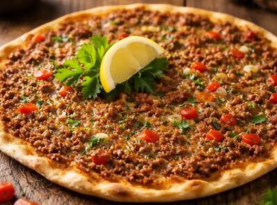  طرز تهیه پیتزا لاه ماجون ، شام خوشمزه و لذیذ