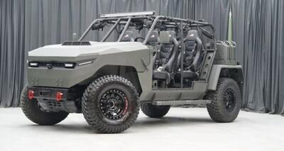  امارات از خودروی تاکتیکی VELOX ISV بر پایه تویوتا هایلوکس رونمایی کرد(+عکس)