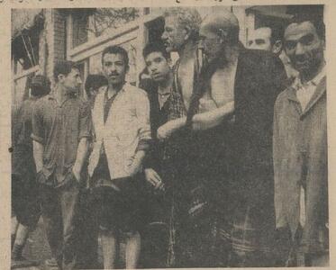  ۶۰ سال پیش؛ در تهران سیل آمد، مردم از حمام عمومی فرار کردند! (عکس)