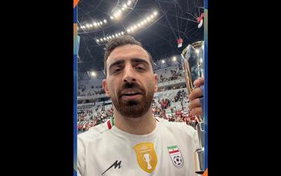  سعید احمدعباسی: جام قهرمانی تقدیم به مردم ایران