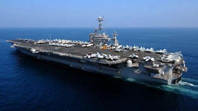  ناو آبراهام لینکلن به مرزهای ایران نزدیک‌تر شد؟