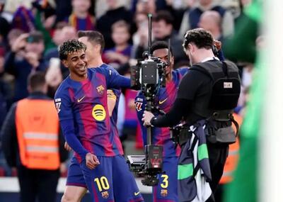  یامال آتش به پا کرد؛ سوپرگل و رکورد تاریخی