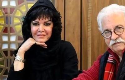  اشک‌های فرزانه کابلی به یاد همسرش هادی مرزبان