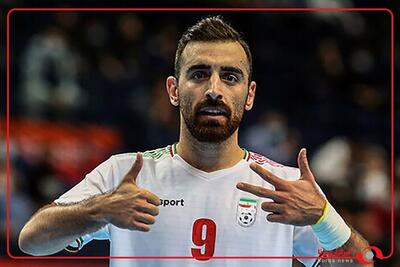  گل پنجم ایران به اندونزی توسط احمدعباسی