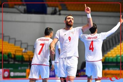  گل سوم ایران به اندونزی توسط احمدعباسی