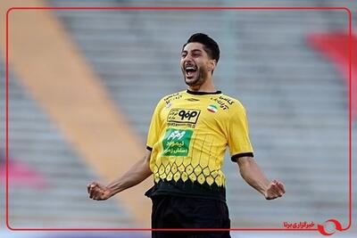  تک گل محمدمهدی محبی برابر خیبر از نگاه دوربین باشگاه سپاهان