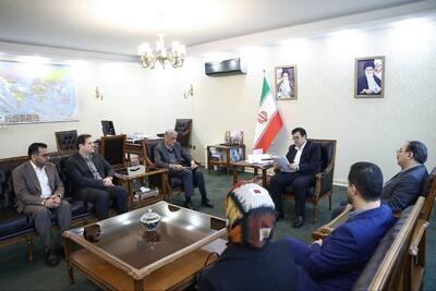  دیدار هیات رئیسه فدراسیون پزشکی ورزشی با وزیر ورزش و جوانان