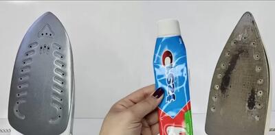  صفر تا صد تمیز کردن و رفع خط و خش اتو | با این ترفند اتو مثل روز اولش میشه !