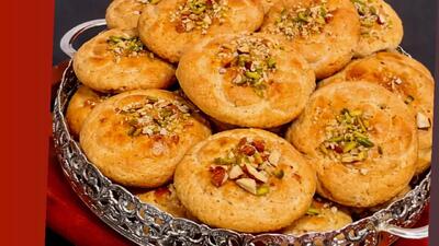  «دستور شیرینی ویژهٔ ماه رمضان | کوکی های خوشمزهٔ ۵ دقیقه ای | توی دهنت آب می شن!