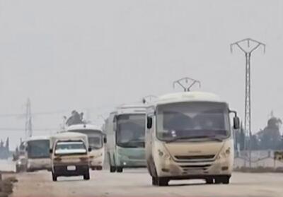  ببینید / تصاویری از انتقال زندانیان داعش از سوریه به عراق